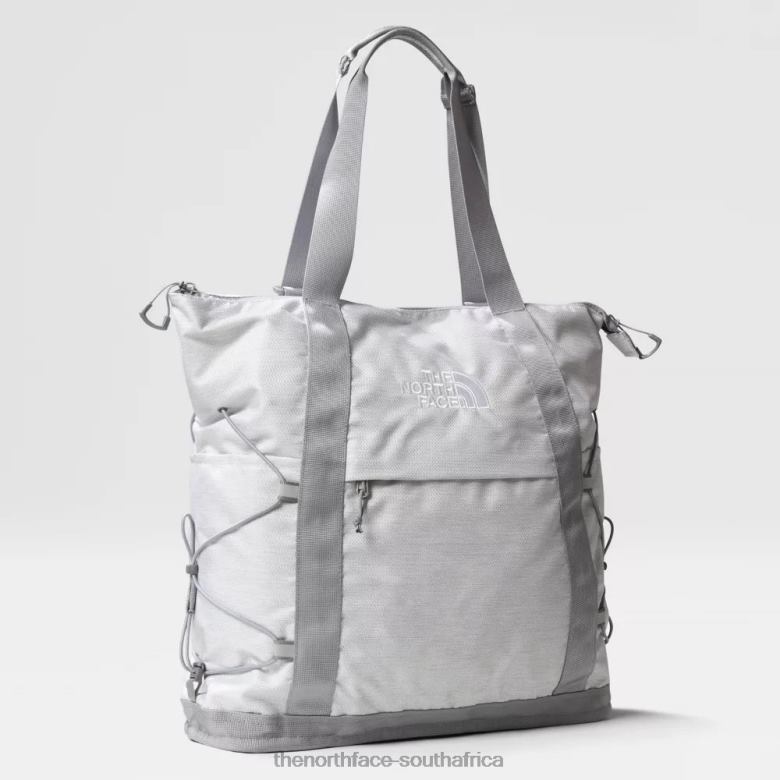 Borealis Tote Bag TX086765 White Metallic The North Face