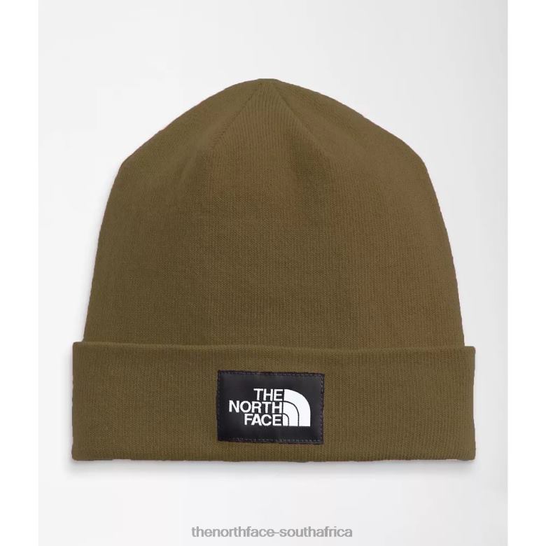 Dock Worker Recycled Beanie TX0863232 Military Olive The North Face