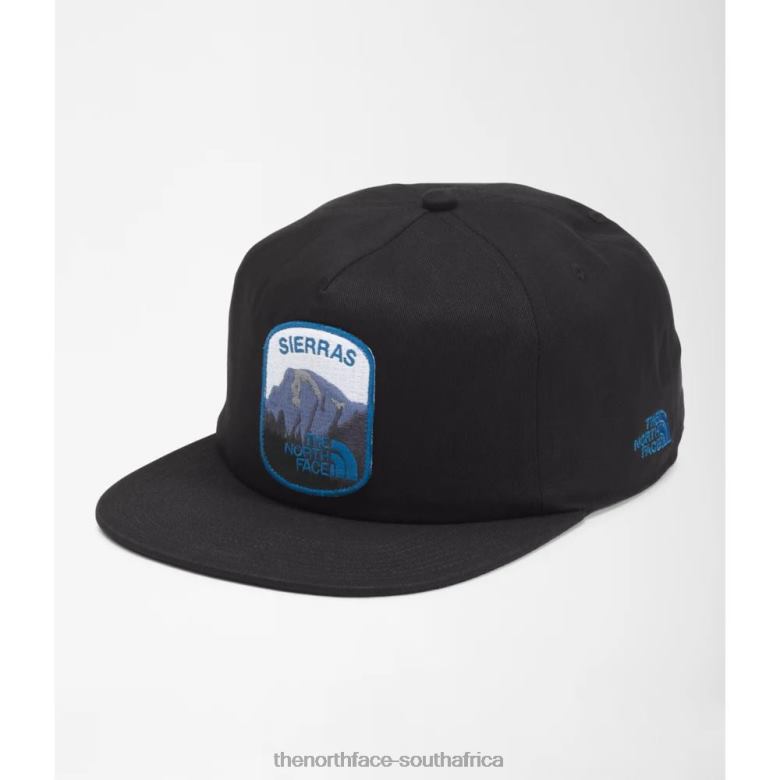 Embroidered Earthscape Ball Cap TX0863920 Black The North Face