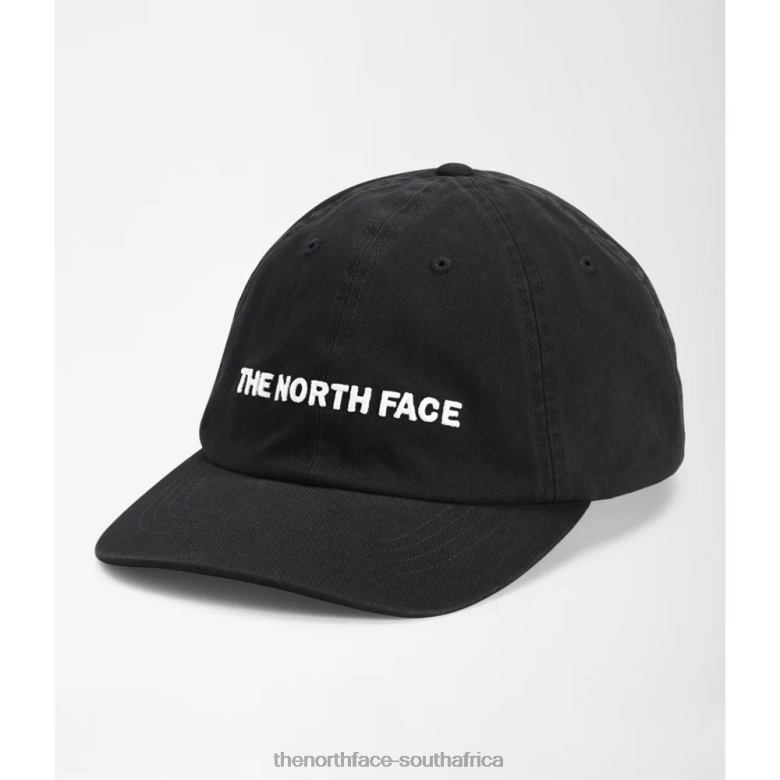 Horizontal Embro Ball Cap TX0863998 Black The North Face