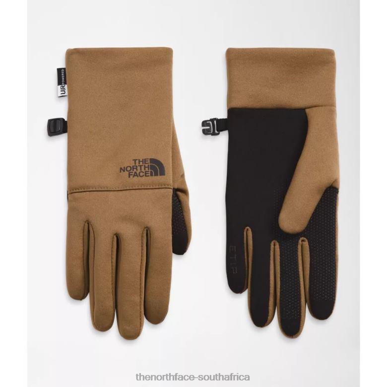 Women Etip Recycled Gloves TX0863630 Utility Brown The North Face