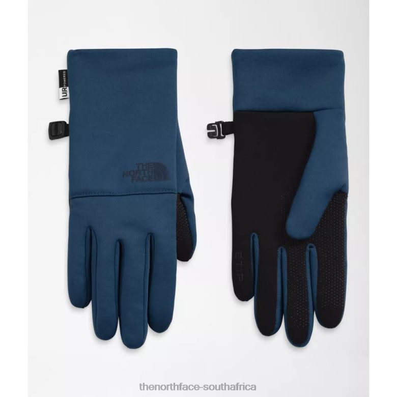 Women Etip Recycled Gloves TX0863633 Shady Blue The North Face