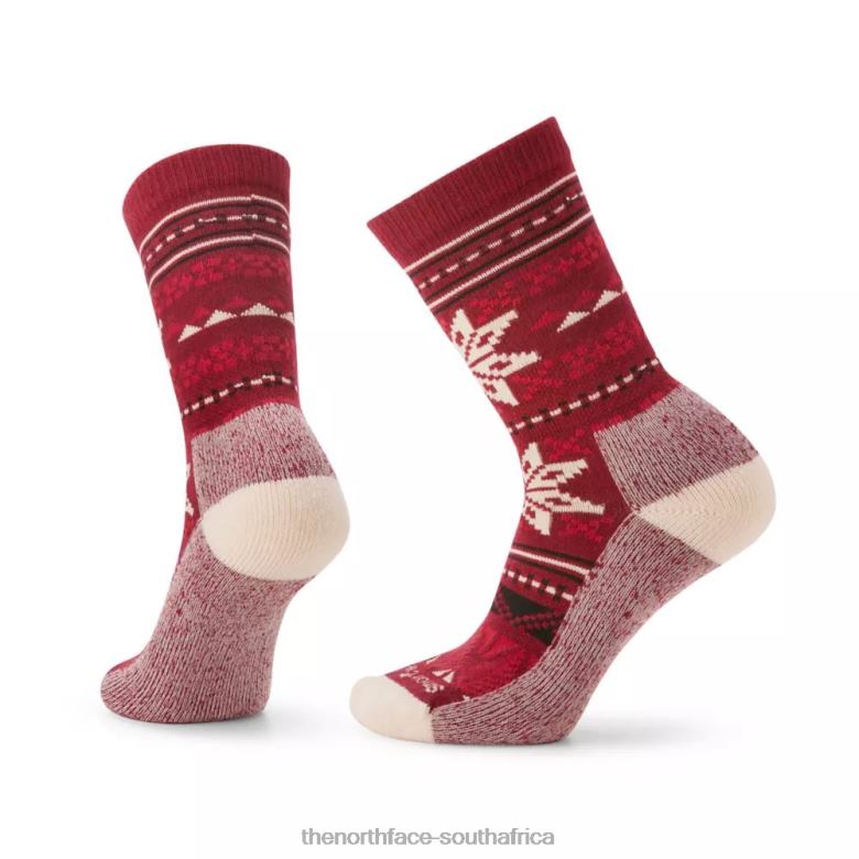 Everyday Cozy Lodge Crew Socks TX0866335 Tibetan Red The North Face