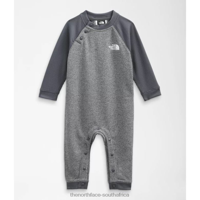 Baby Waffle Base Layer One Piece TX0866120 Grey The North Face