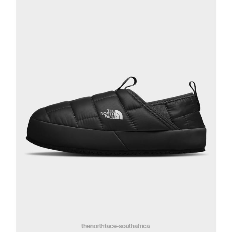 Black White Youth Thermoball Traction Ii Mules TX0863200 Black-White The North Face