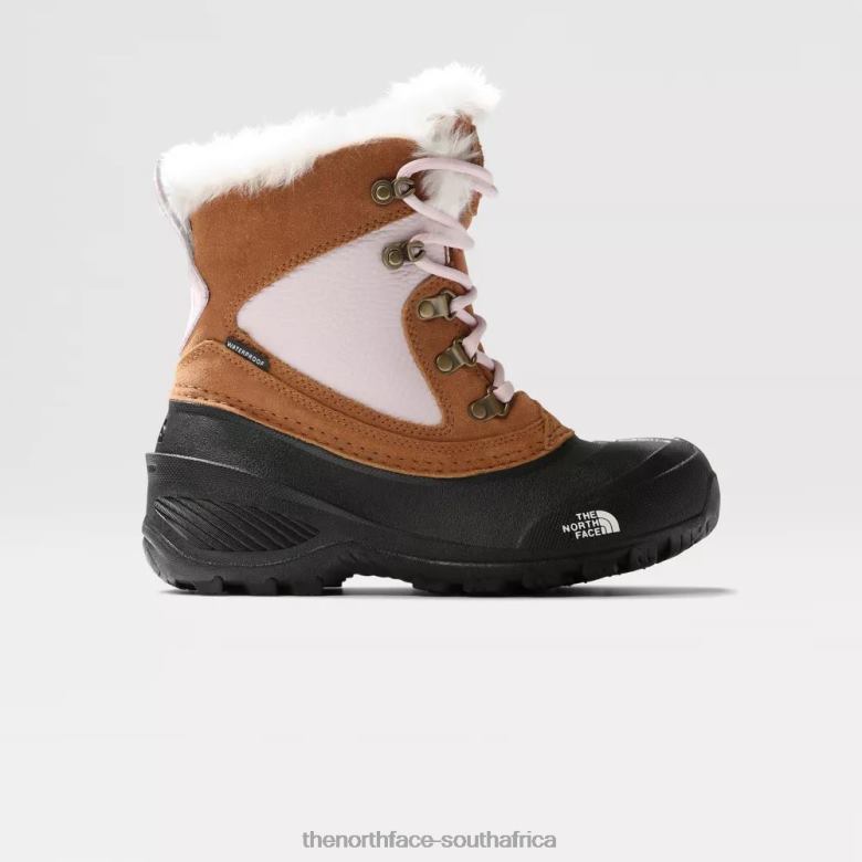 Teens Shellista Extreme Snow Boots TX0864 Toasted Brown The North Face