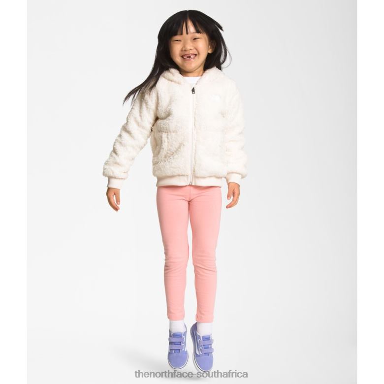 Kids Suave Oso Full Zip Hoodie TX0865274 White The North Face