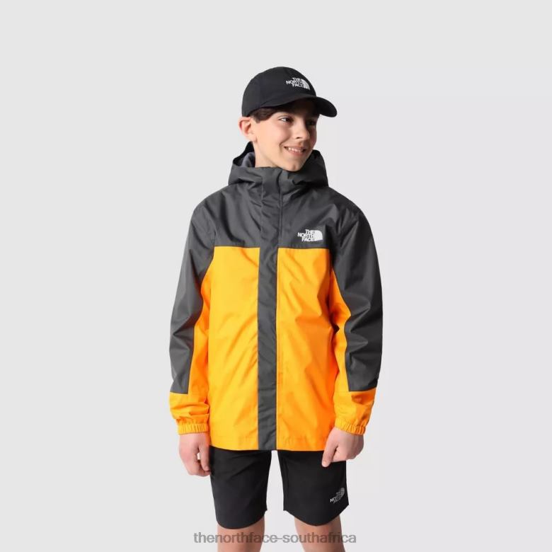 Boys Antora Rain Jacket TX0861845 Orange The North Face