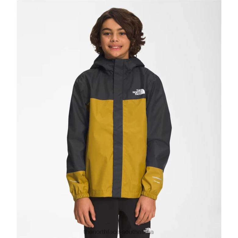 Boys Antora Rain Jacket TX0865993 Mineral Gold The North Face