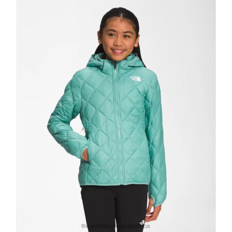 Girls Thermoball Hooded Jacket TX0865975 Wasabi The North Face