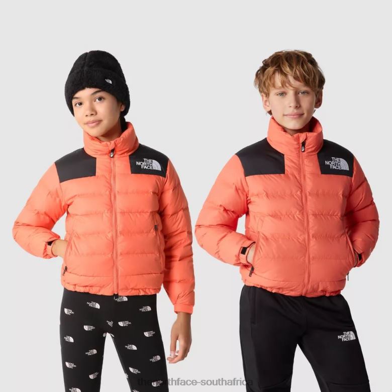 Youth Massif Jacket TX0862287 Emberglow Orange The North Face