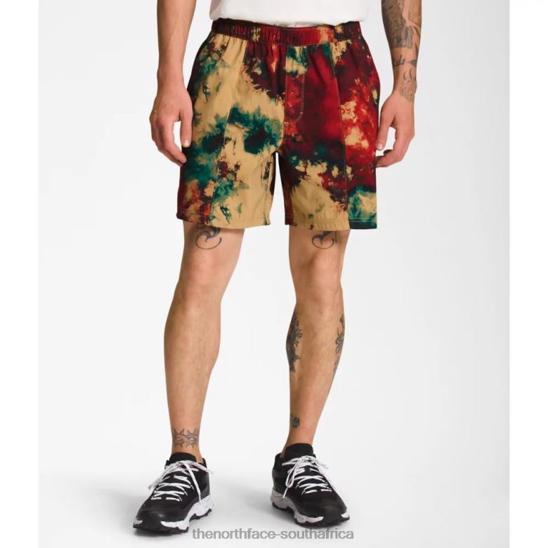 Men Printed Class V Pull On Shorts TX0864992 Tan Ice The North Face