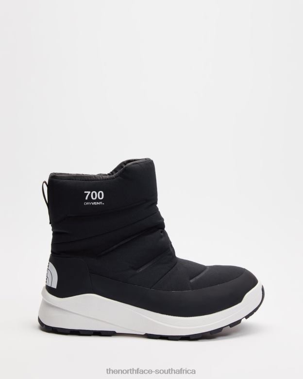 Nuptse Booties Ii Wp Men TX0867303 Black & White The North Face