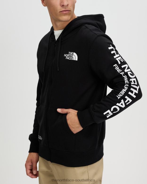 Brand Proud Full Zip Hoodie TX0866966 Black The North Face