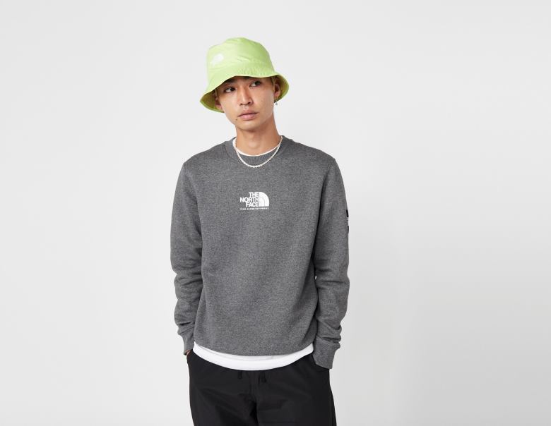 Fine Crew Neck TX0866743 Grey The North Face