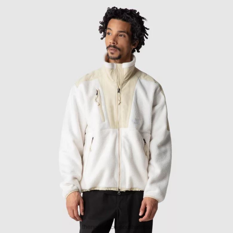 Men '94 High Pile Denali Fleece Jacket White Gravel TX0861702 White-Gravel The North Face