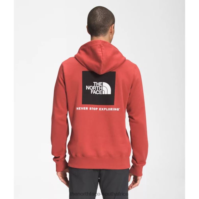 Men Box Nse Pullover Hoodie TX0863349 Spice Red The North Face