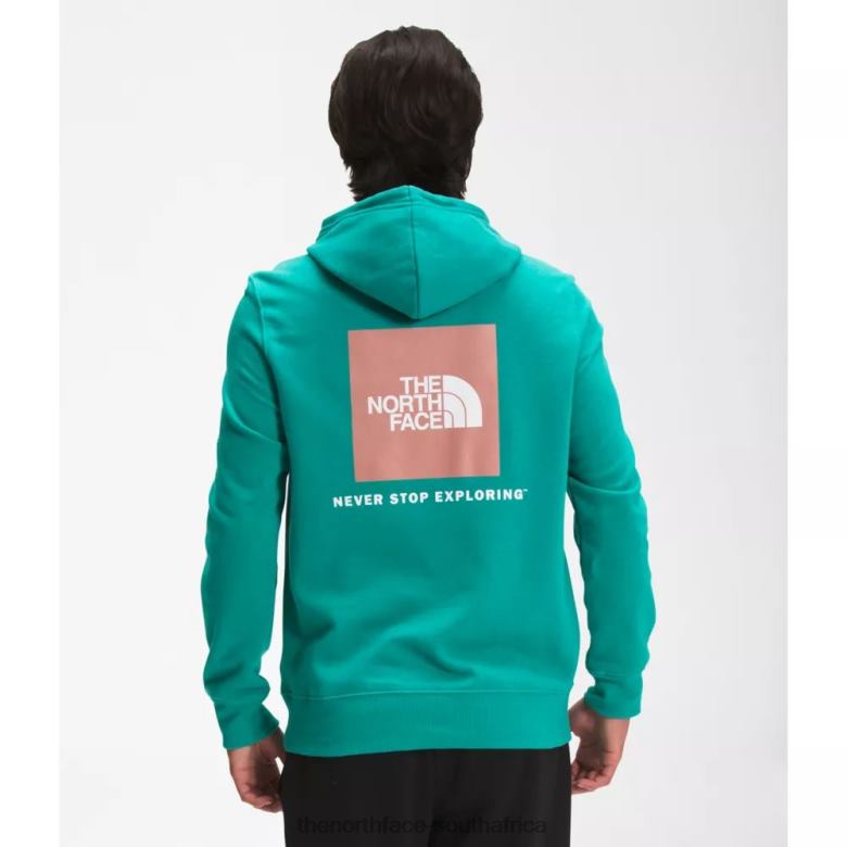 Men Box Nse Pullover Hoodie TX0863360 Porcelain Green The North Face