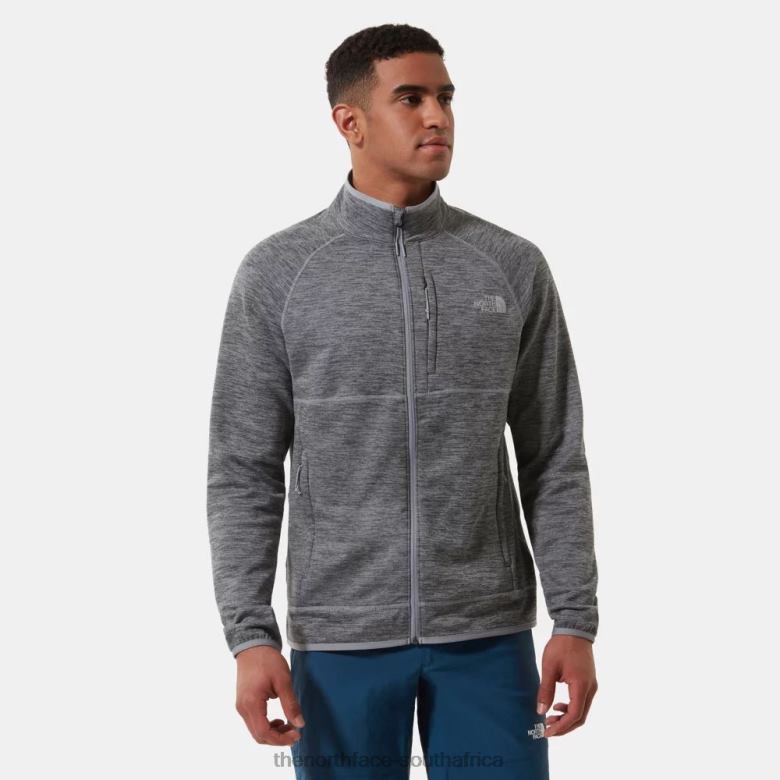 Men Canyonlands Full Zip Fleece Jacket TX0861041 Grey The North Face