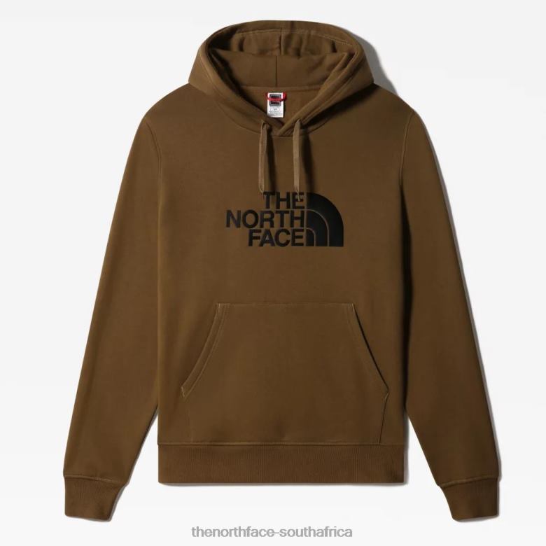 Men Drew Peak Hoodie TX0862346 Military Olive The North Face