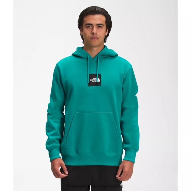 Men Heavyweight Box Pullover Hoodie TX0864756 Porcelain Green The North Face