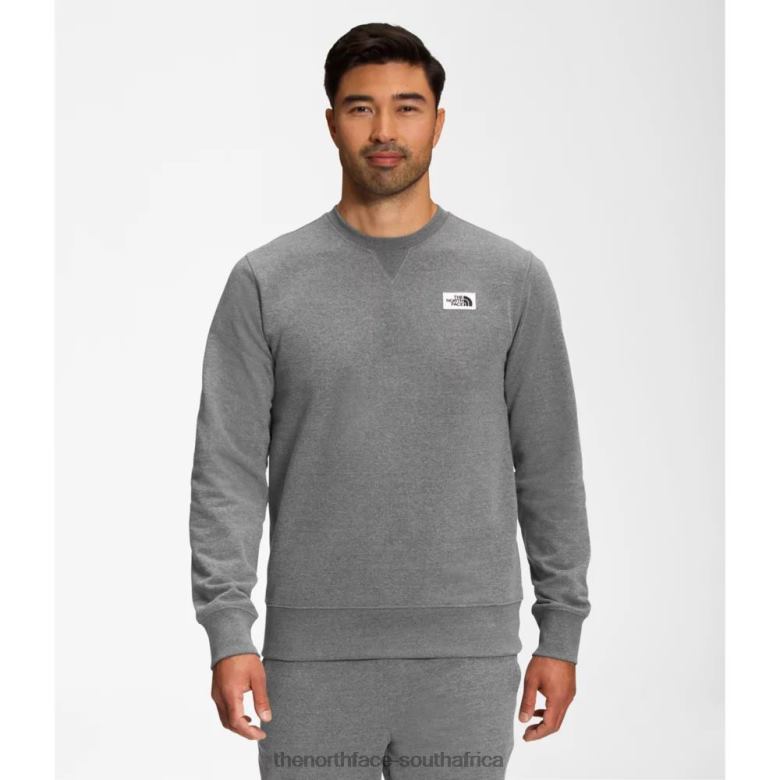 Men Heritage Patch Crew TX0866130 Grey The North Face