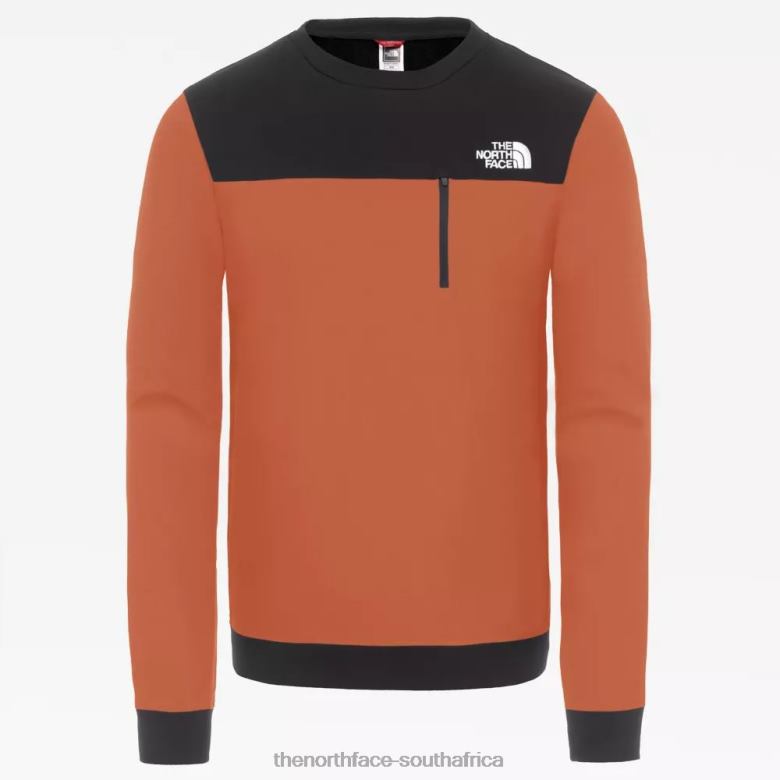 Men Light Tech New Peak Pullover TX086578 Burnt Ochre The North Face