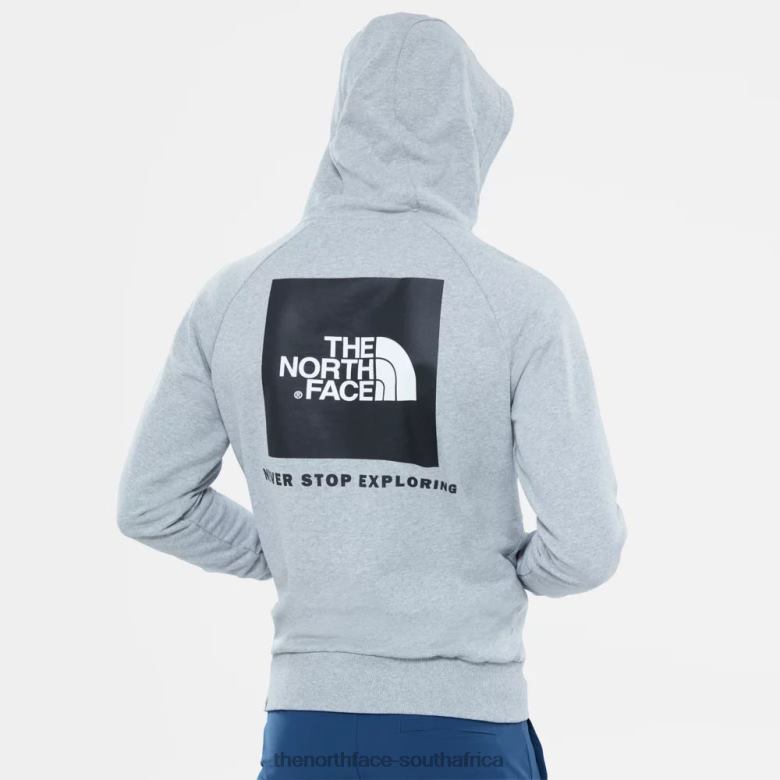 Men Raglan Redbox Hoodie TX08662 Grey The North Face