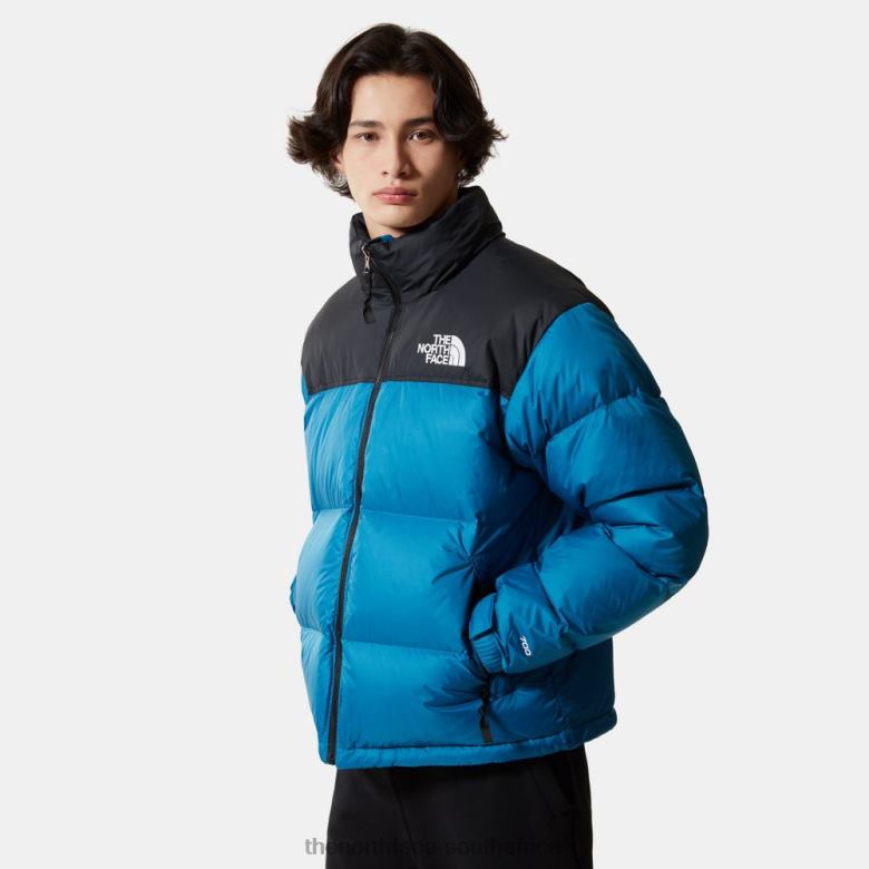 Men 1996 Retro Nuptse Jacket TX08698 Banff Blue The North Face