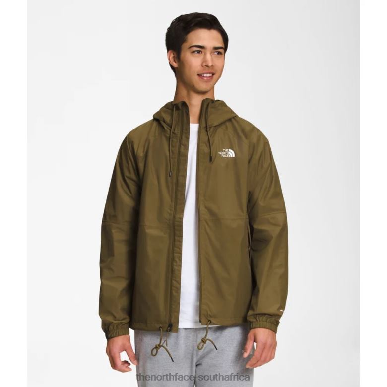 Men Antora Rain Hoodie TX0864830 Military Olive The North Face