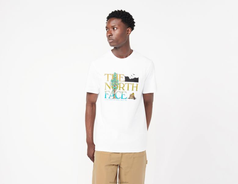 Graphic T-Shirt TX0866711 White The North Face