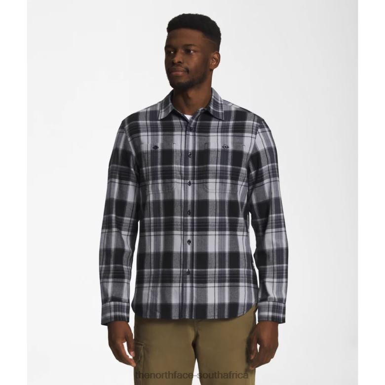 Men Arroyo Lightweight Flannel TX0863856 Grey The North Face