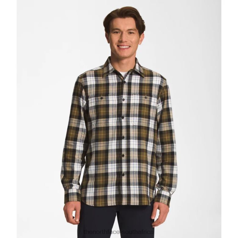 Men Arroyo Lightweight Flannel TX0863857 Olive Medium The North Face