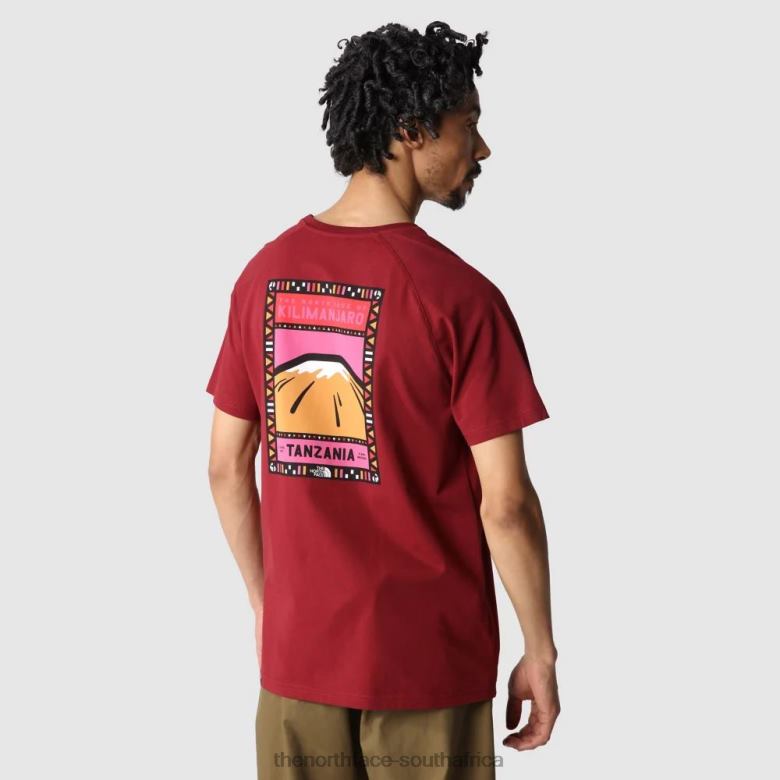 Men North Faces T-Shirt TX0862378 Cordovan The North Face