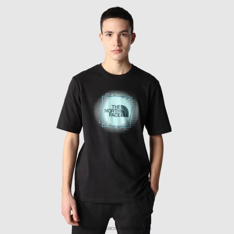 Men Short Sleeve Coordinates T-Shirt Black Wasabi TX0861673 Black-Wasabi The North Face