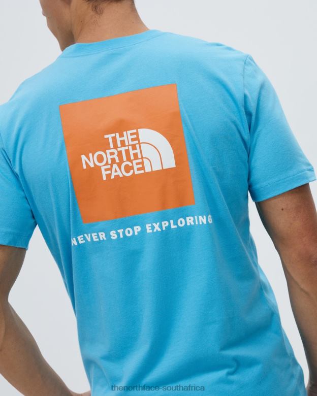 Short Sleeve Box Nse Tee TX0867104 Norse Blue The North Face