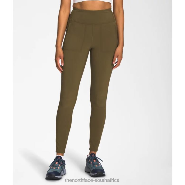 Women Bridgeway Hybrid Tights TX0865263 Military Olive The North Face