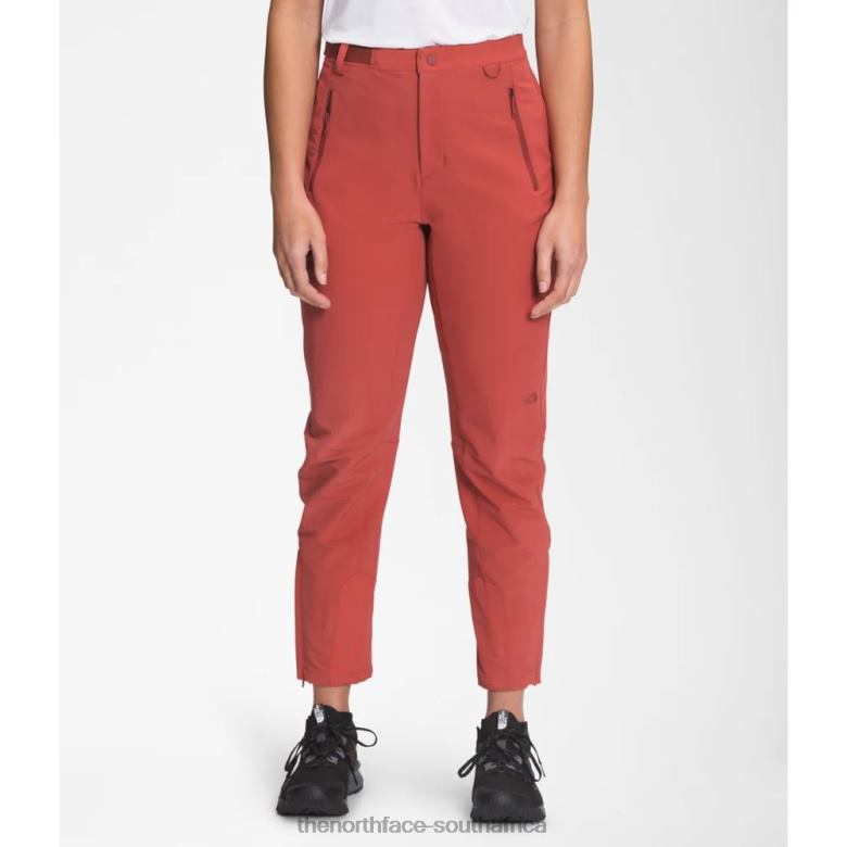 Women Bridgeway Pro Pants TX0864447 Spice Red The North Face