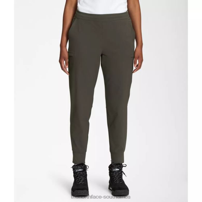 Women Laterra Utility Joggers TX0866086 New Taupe Green The North Face