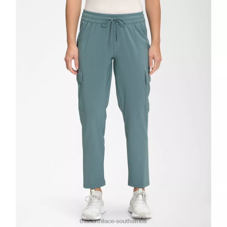 Women Never Stop Wearing Cargo Pants TX0863736 Blue The North Face