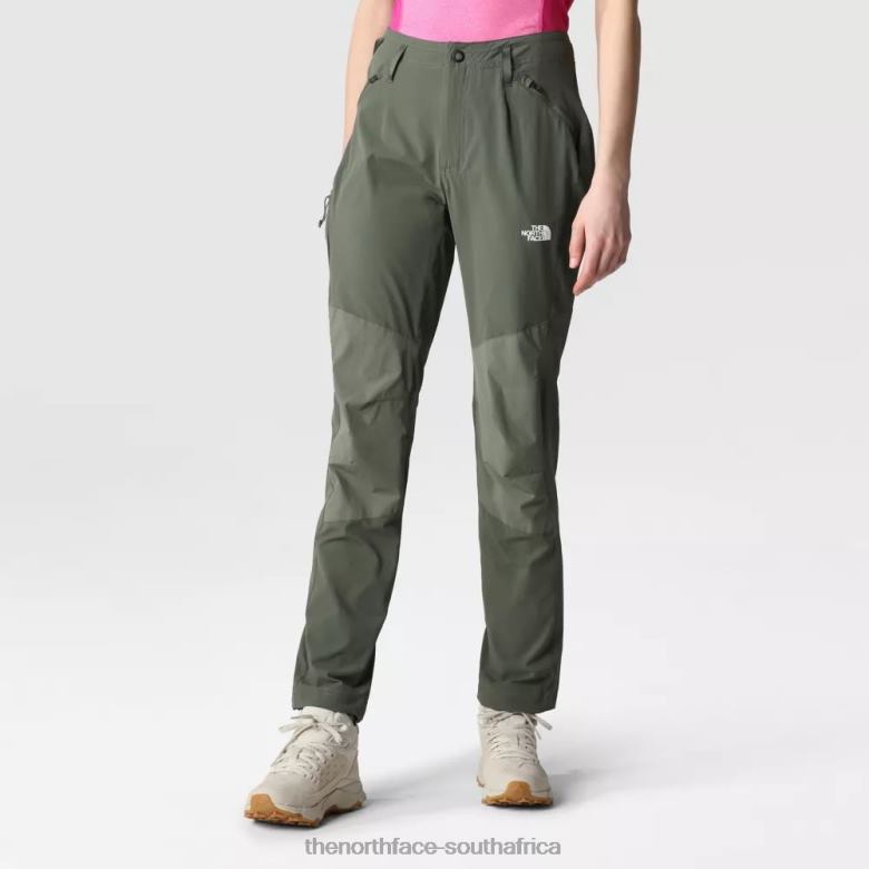 Women Speedlight Slim Straight Trousers TX0862083 Thyme The North Face