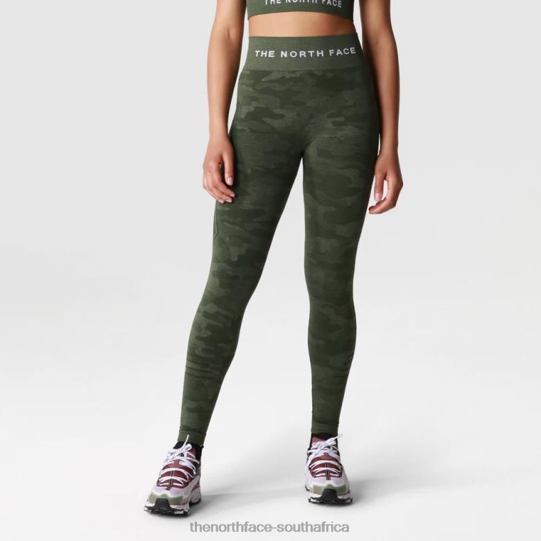 Women Training Lab Seamless Leggings TX0862130 Thyme The North Face