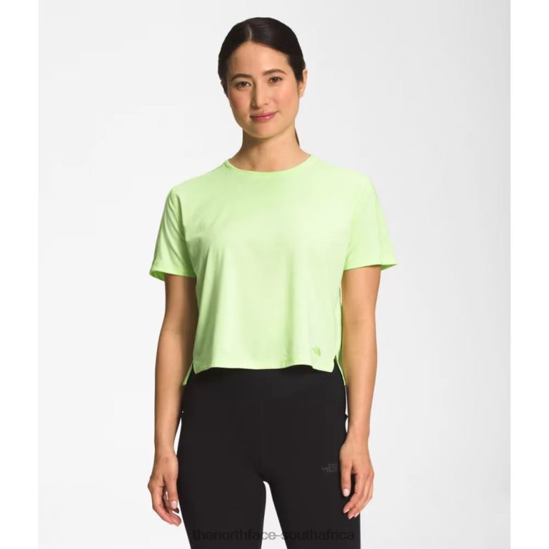 Women Ea Dawndream Relaxed Short Sleeve TX0864183 Green The North Face