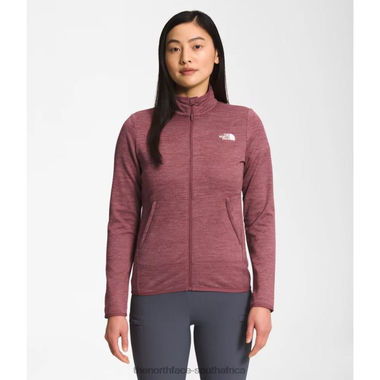 Women Canyonlands Full Zip TX0864088 Ginger Heather The North Face