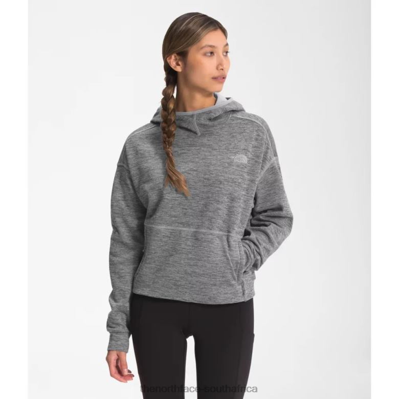 Women Canyonlands Pullover Crop TX0864107 Grey The North Face