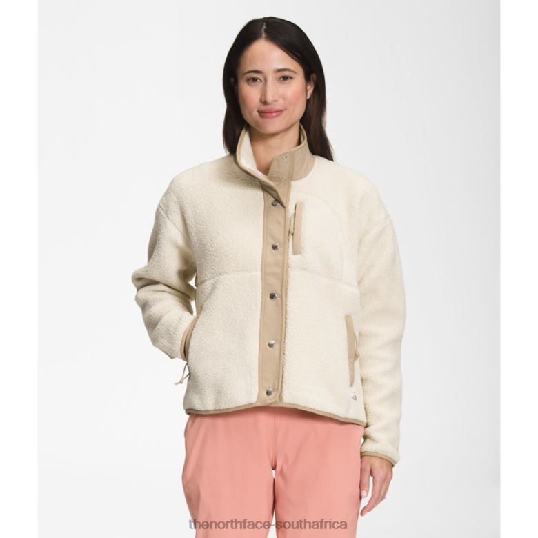 Women Cragmont Fleece Jacket TX0863867 Bleached Sand The North Face