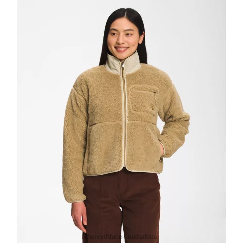 Women Extreme Pile Full Zip Jacket TX0865623 Tan The North Face