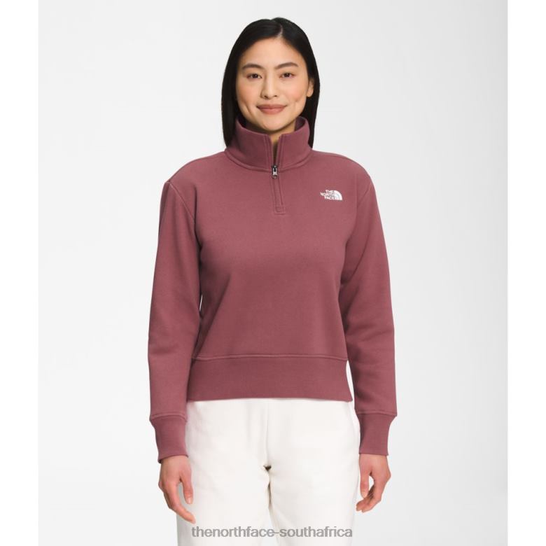 Women Standard Zip Fleece TX0865490 Ginger The North Face