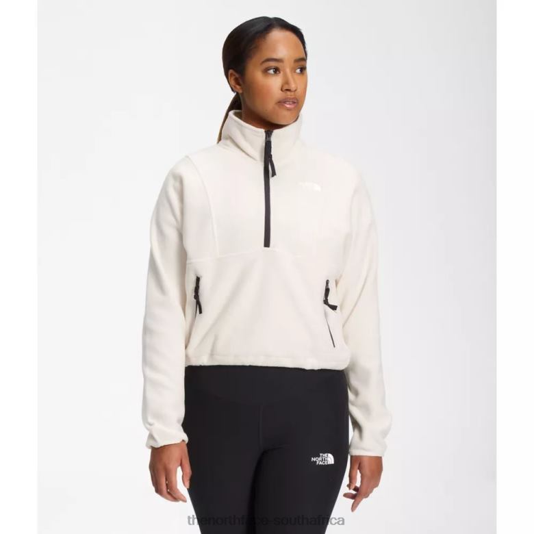 Women Tka Attitude Zip Fleece TX0864387 White The North Face