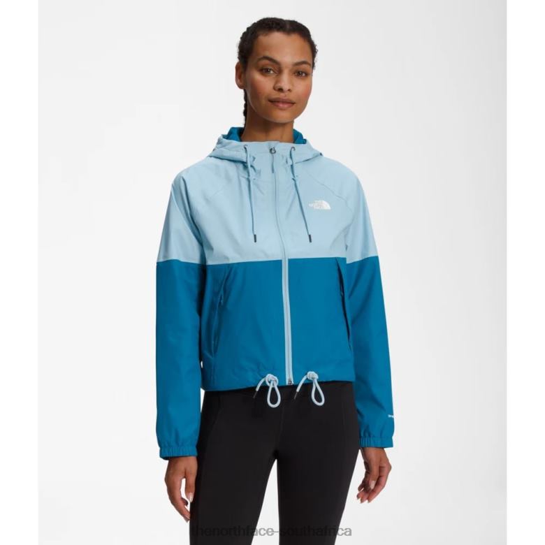 Women Antora Rain Hoodie TX0864822 Beta Blue The North Face